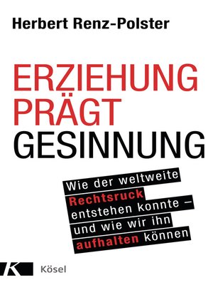 cover image of Erziehung prägt Gesinnung